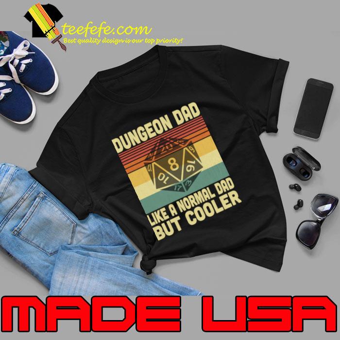 Dungeon Dad Like A Normal Dad But Cooler Vintage T-Shirt Unisex Dungeon Dad Like A Normal Dad But Cooler Vintage T-Shirt Unisex
