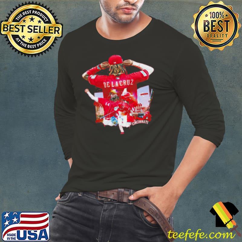 Elly De La Cruz Cincinnati s Long Sleeve Tee Elly De La Cruz Cincinnati s Long Sleeve Tee