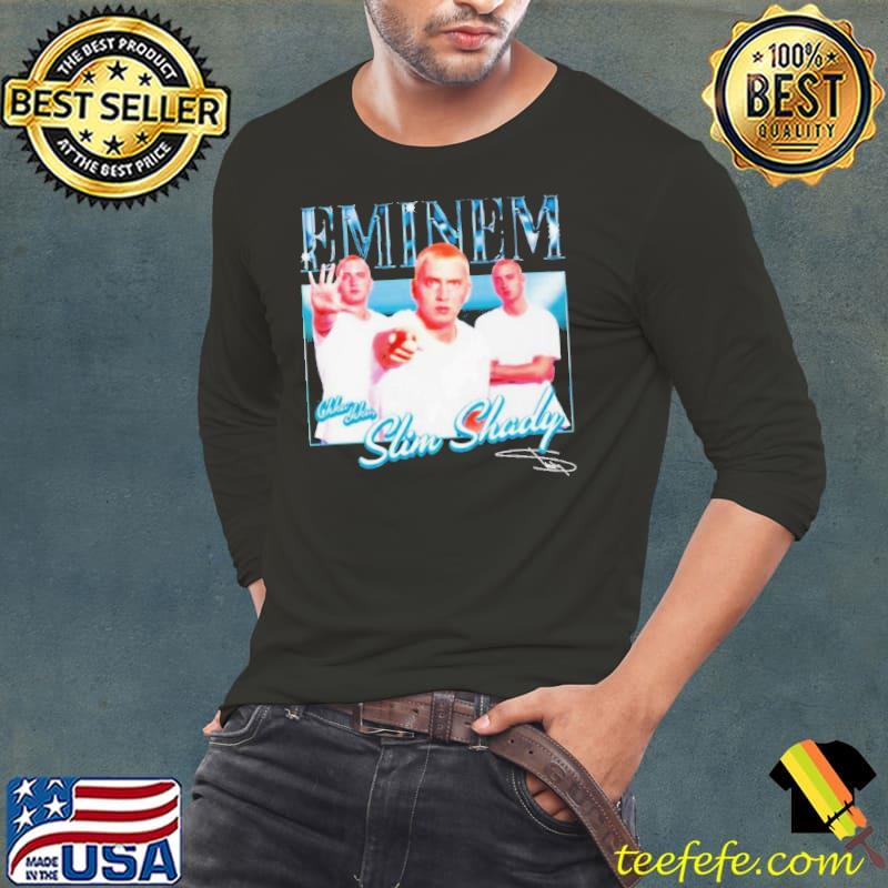 Eminem Eminem Chka Chka Slim Shady s Long Sleeve Tee Eminem Eminem Chka Chka Slim Shady s Long Sleeve Tee