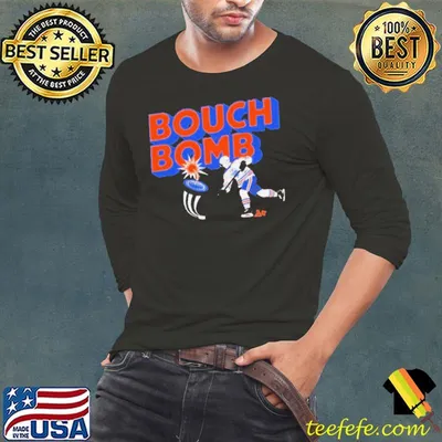 Evan Bouchard Edmonton Oilers Bouch Bomb Shirt