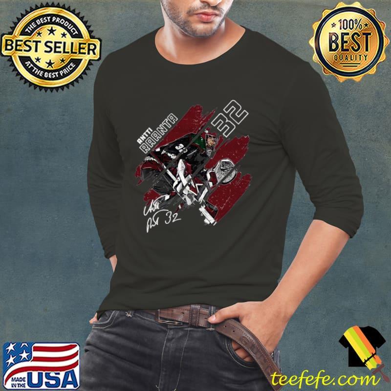Finnish professional ice hockey goaltender for the Chicago Wolves antti raanta T-Shirt Long Sleeve Tee Finnish professional ice hockey goaltender for the Chicago Wolves antti raanta T-Shirt Long Sleeve Tee
