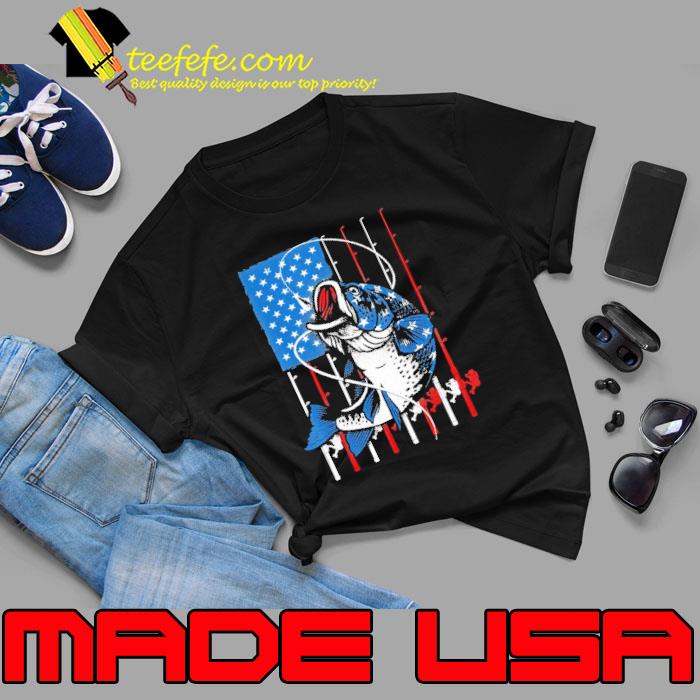 Fishing American Flag Usa Fishing Lover Shirt Unisex Fishing American Flag Usa Fishing Lover Shirt Unisex
