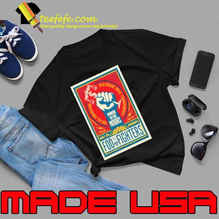 Foo Fighters Washington, Power To The Patients 5 Mar 2024 s Unisex Foo Fighters Washington, Power To The Patients 5 Mar 2024 s Unisex