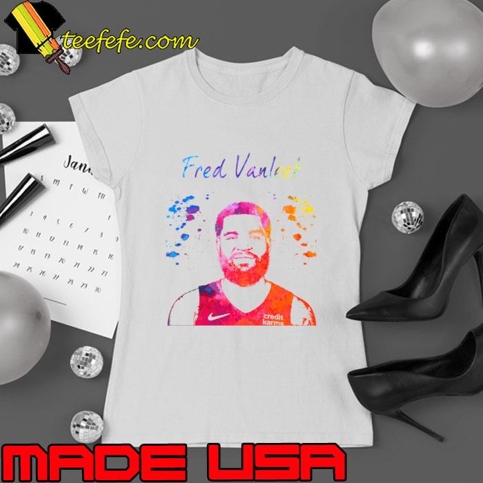 Fred Vanleet American professional basketball player for the Houston Rockets T-Shirt Ladies tee Fred Vanleet American professional basketball player for the Houston Rockets T-Shirt Ladies tee