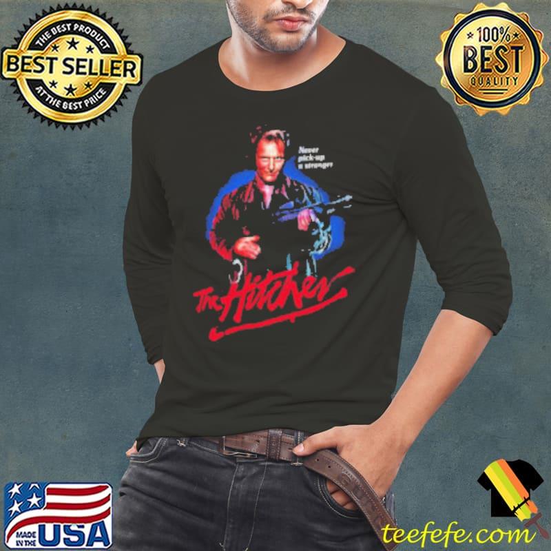 Fright rags John Ryder Never Pick Up A Stranger The Hitcher s Long Sleeve Tee Fright rags John Ryder Never Pick Up A Stranger The Hitcher s Long Sleeve Tee