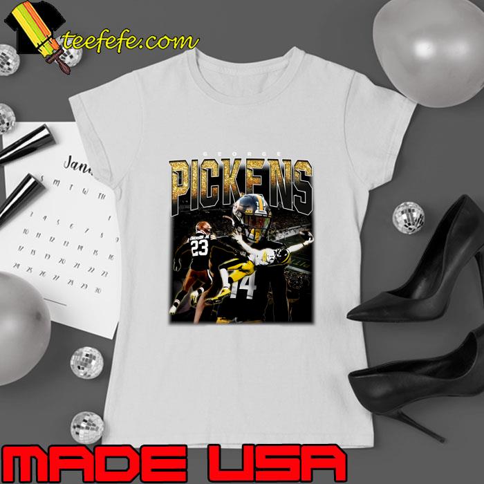Funny george Pickens American football wide receiver for the Pittsburgh Steelers T-Shirt Ladies tee Funny george Pickens American football wide receiver for the Pittsburgh Steelers T-Shirt Ladies tee