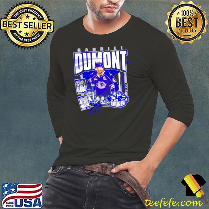 Gabriel Dumont Syracuse Crunch hockey player s Long Sleeve Tee Gabriel Dumont Syracuse Crunch hockey player s Long Sleeve Tee