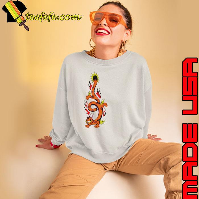 Garfield Dragon funny s Sweatshirt Garfield Dragon funny s Sweatshirt