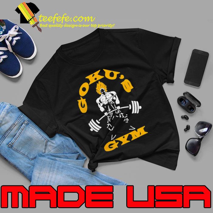 Goku’s Gym Super Saiyan Shirt Unisex Goku’s Gym Super Saiyan Shirt Unisex