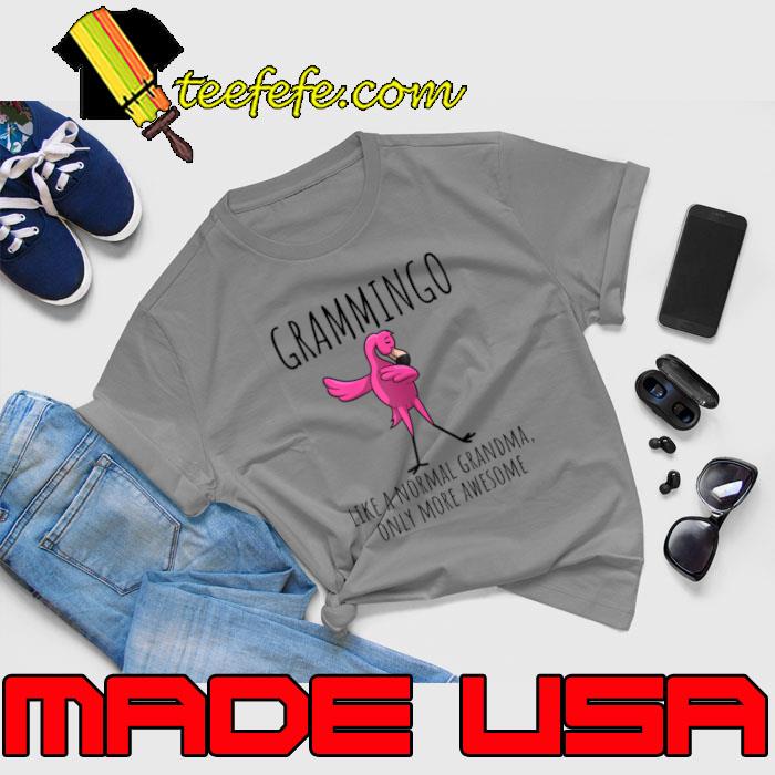 Grammingo Like A Grandma Only More Awesome Dabbing Flamingo T-Shirt Unisex Grammingo Like A Grandma Only More Awesome Dabbing Flamingo T-Shirt Unisex