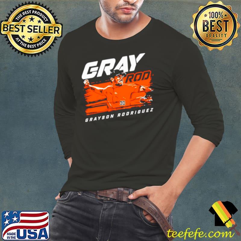 Grayson Rodriguez Baltimore Orioles baseball s Long Sleeve Tee Grayson Rodriguez Baltimore Orioles baseball s Long Sleeve Tee