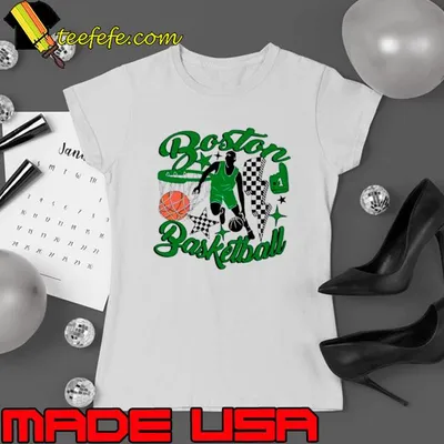 Groovy NBA Boston basketball shirt