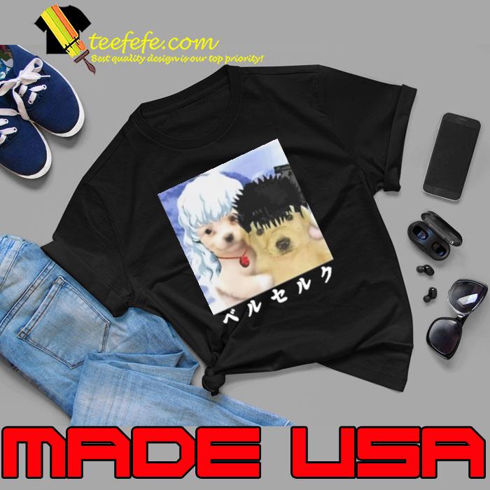 Guts And Griffith As Dogs Meme Shirt Unisex Guts And Griffith As Dogs Meme Shirt Unisex