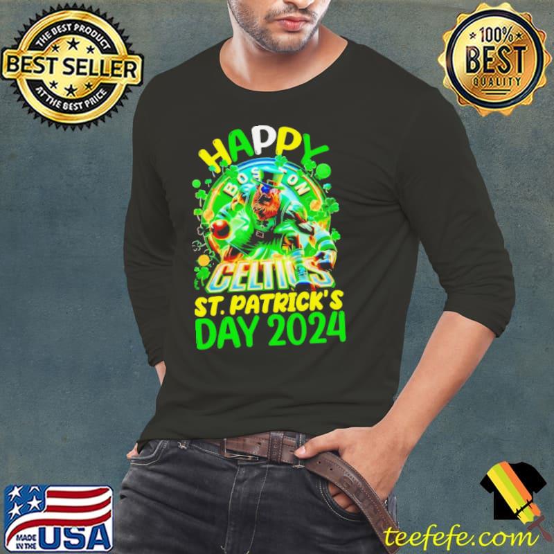 Happy st patrick’s day 2024 Boston celtics s Long Sleeve Tee Happy st patrick’s day 2024 Boston celtics s Long Sleeve Tee