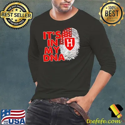 Harvard Crimson It’s In My DNA Fingerprint shirt