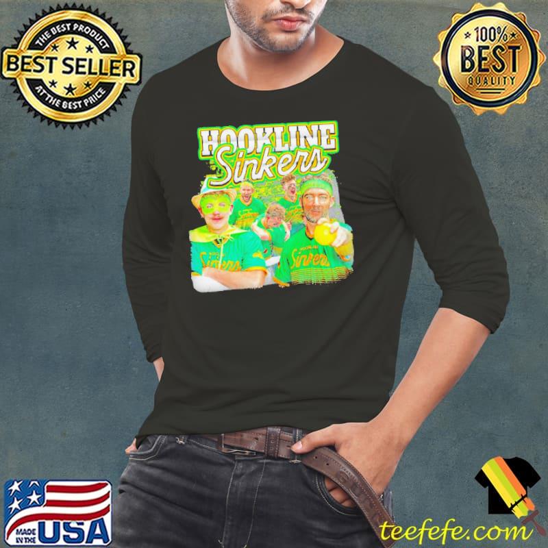 Hookline Sinkers 90’s Team s Long Sleeve Tee Hookline Sinkers 90’s Team s Long Sleeve Tee