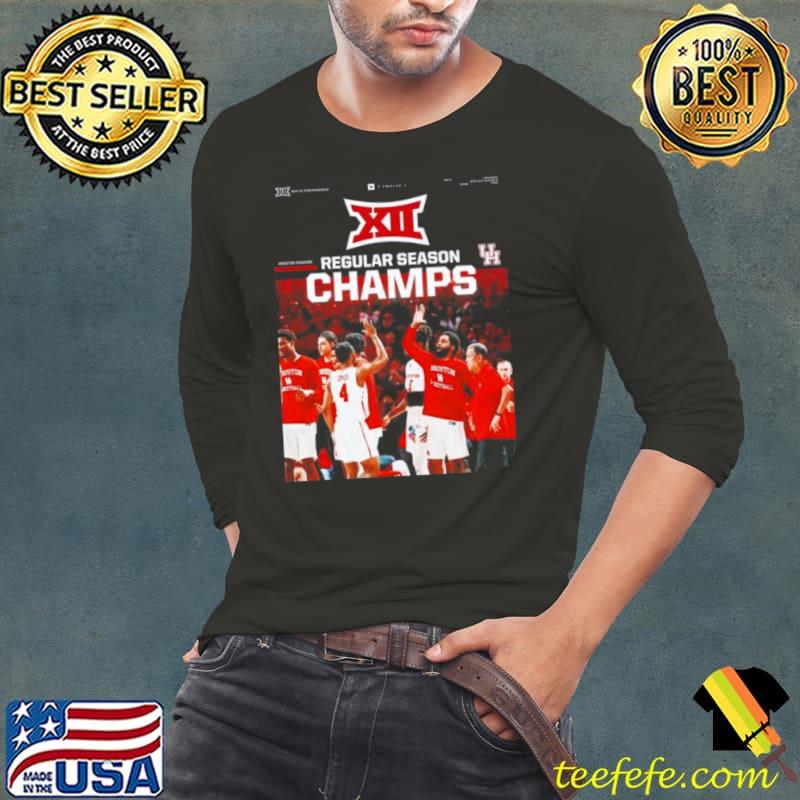 Houston Cougar Has Clinched 2023 24 Big 12 Men’s Basketball Regular Season Champions Shirt Long Sleeve Tee Houston Cougar Has Clinched 2023 24 Big 12 Men’s Basketball Regular Season Champions Shirt Long Sleeve Tee