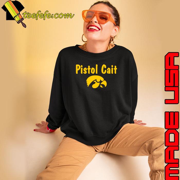 Iowa Hawkeyes Pistol cait s Sweatshirt Iowa Hawkeyes Pistol cait s Sweatshirt