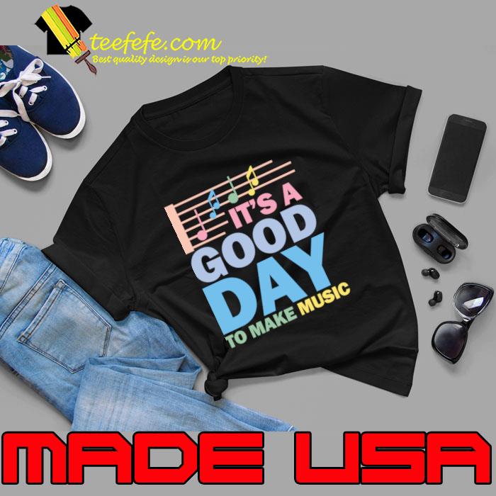 It's A Good Day To Make Music Retro T-Shirt