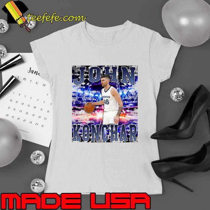 John Konchar American professional basketball player for the Memphis Grizzlies T-Shirt Ladies tee John Konchar American professional basketball player for the Memphis Grizzlies T-Shirt Ladies tee