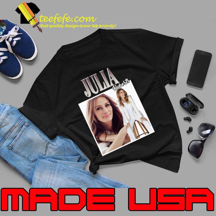Julia Actor Roberts popular actress in America Vintage 90s T-Shirt