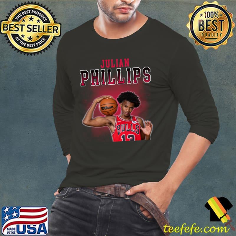 Julian Phillips American professional basketball player for the Chicago Bulls T-Shirt Long Sleeve Tee Julian Phillips American professional basketball player for the Chicago Bulls T-Shirt Long Sleeve Tee