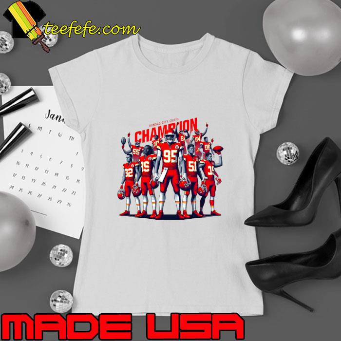 Kansas City Chiefs Champion professional American football team based T-Shirt Ladies tee Kansas City Chiefs Champion professional American football team based T-Shirt Ladies tee