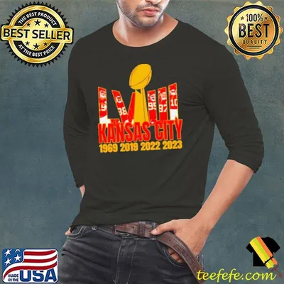 Kansas City Chiefs Super Bowl LVIII Trophy Player shirt