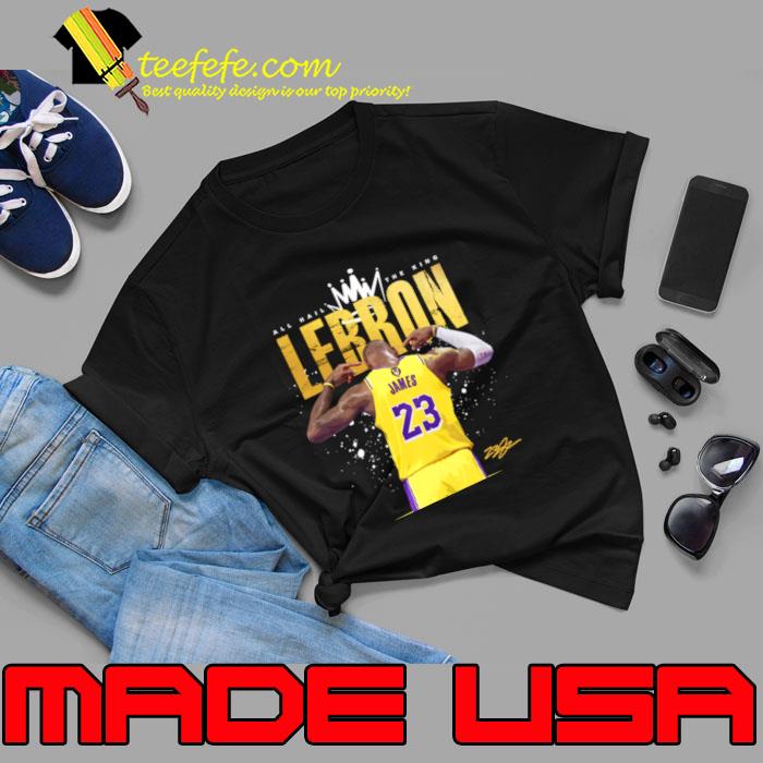 Lebron James Go Crazy Celebration Signature T-Shirt Lebron James Go Crazy Celebration Signature T-Shirt
