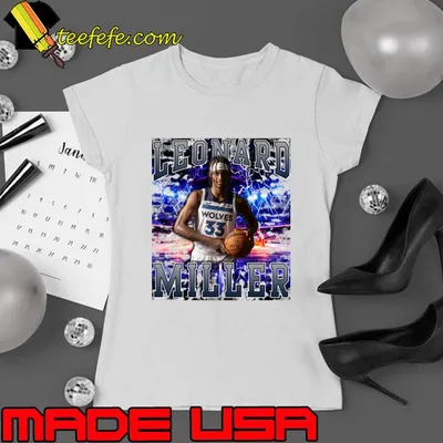 Leonard Miller Canadian professional basketball player for the Minnesota Timberwolves T-Shirt