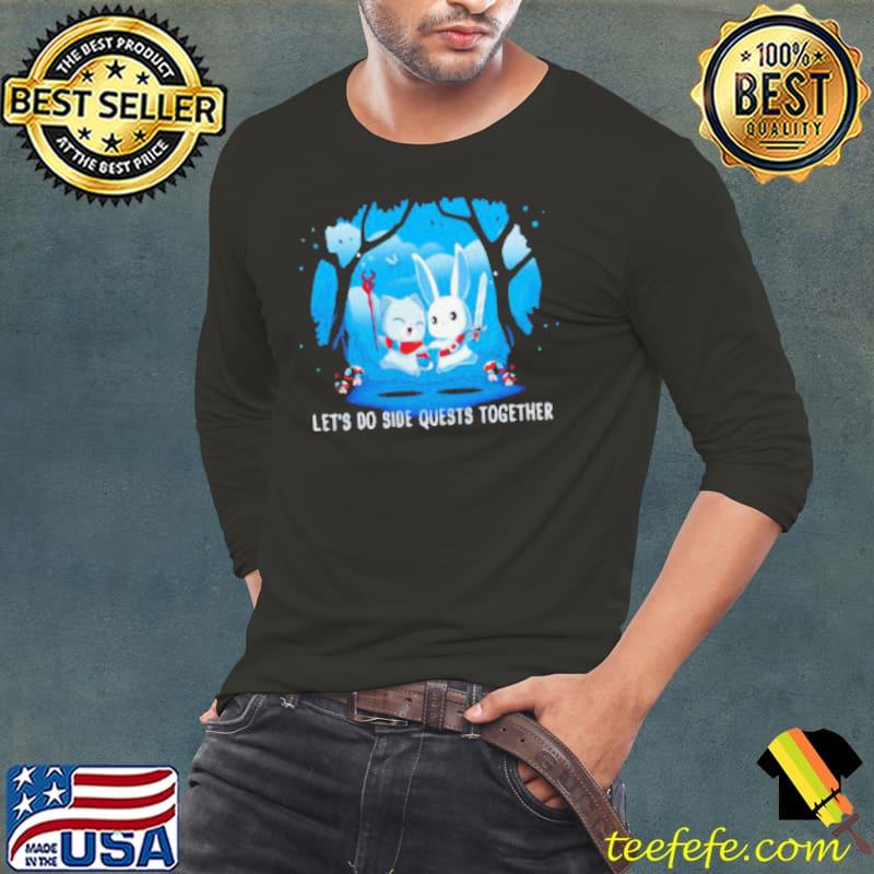 Let’s do side quests together s Long Sleeve Tee Let’s do side quests together s Long Sleeve Tee