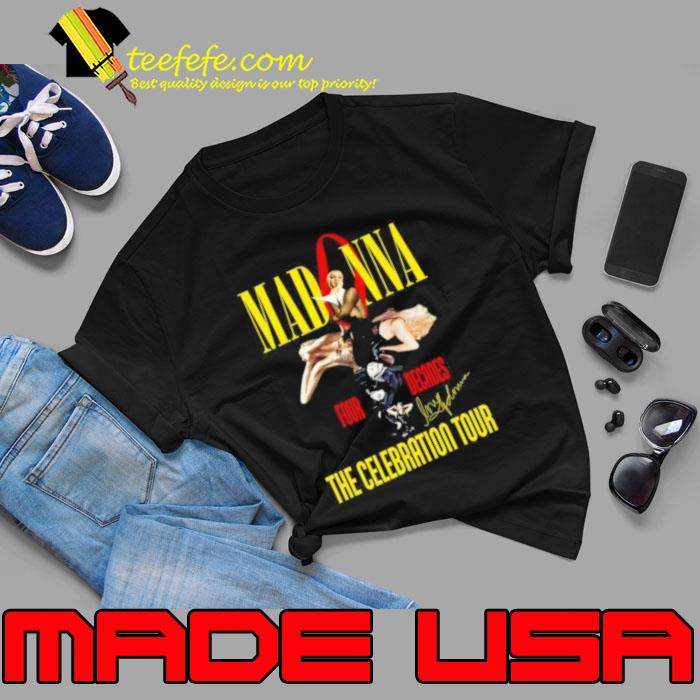 Madonna Four Decades The Celebration Tour Signatures s Unisex Madonna Four Decades The Celebration Tour Signatures s Unisex