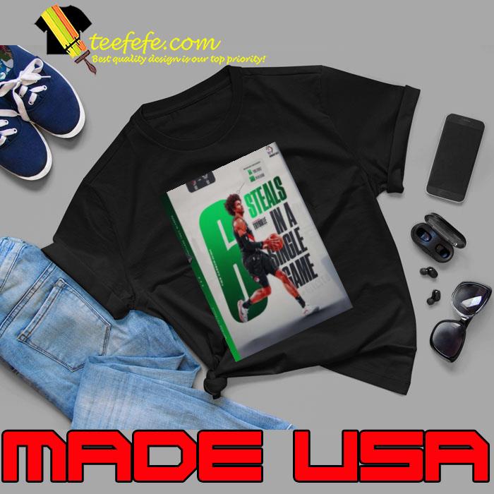 Mathief Thybulle From Portland Trail Blazers Ties Career High 6 Steals In A Single Game s Unisex Mathief Thybulle From Portland Trail Blazers Ties Career High 6 Steals In A Single Game s Unisex