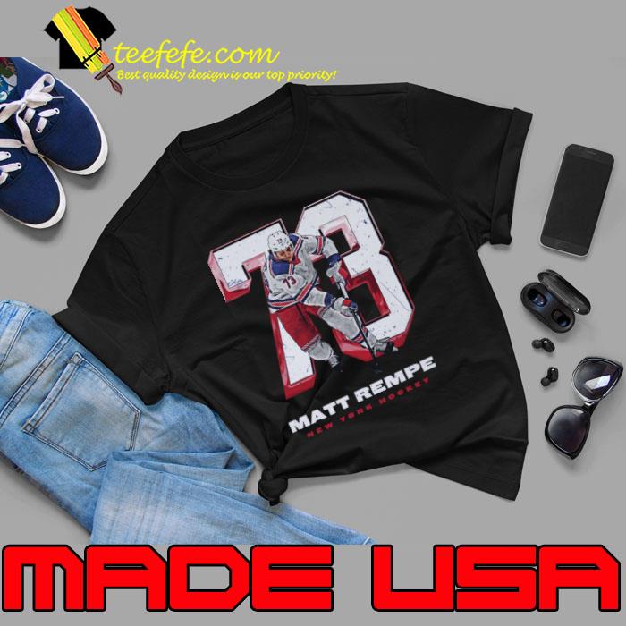 Matt Rempe New York R Number Canadian professional ice hockey forward T-Shirt Matt Rempe New York R Number Canadian professional ice hockey forward T-Shirt
