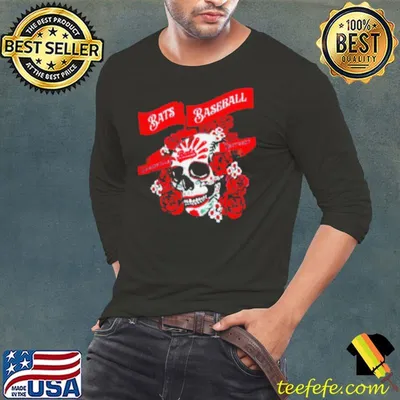 MiLB Store Louisville Bats Murcielagos Skull Shirt