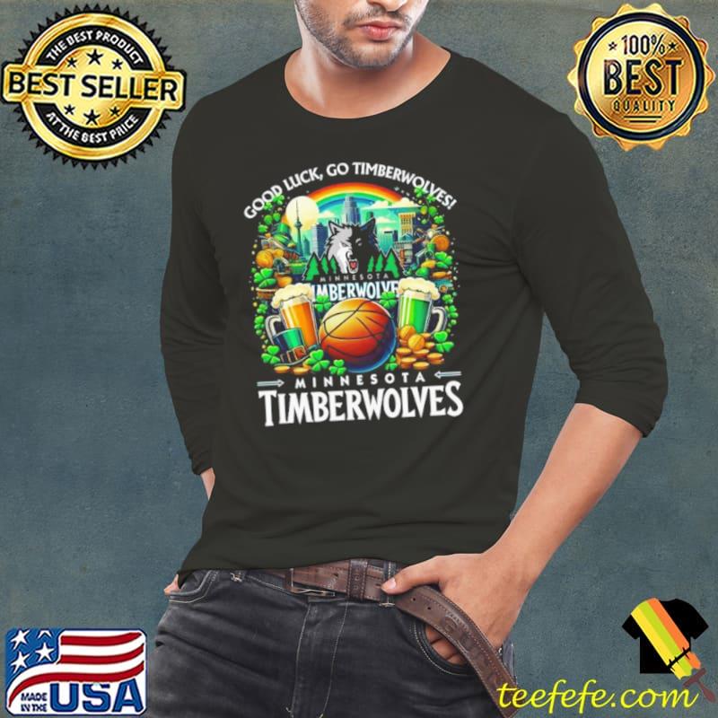 Minnesota Timberwolves St. Patrick’s Day 2024 Shirt Long Sleeve Tee Minnesota Timberwolves St. Patrick’s Day 2024 Shirt Long Sleeve Tee