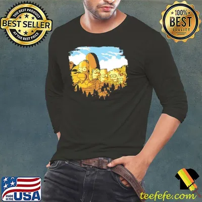 Mount The Simpson Face shirt