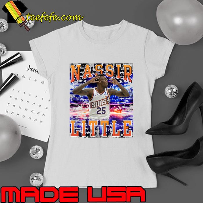 Nassir Little American professional basketball player for the Phoenix Suns T-Shirt Ladies tee Nassir Little American professional basketball player for the Phoenix Suns T-Shirt Ladies tee