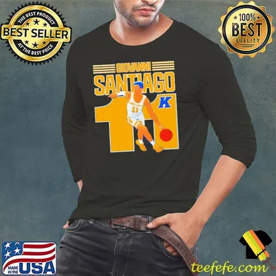 NCAA Men’s Basketball Giovanni Santiago Individual Caricature shirt