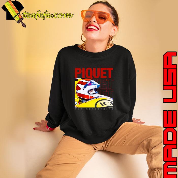 Nelson Piquet Legend 80S Retro Brazilian retired racing driver and businessman T-Shirt