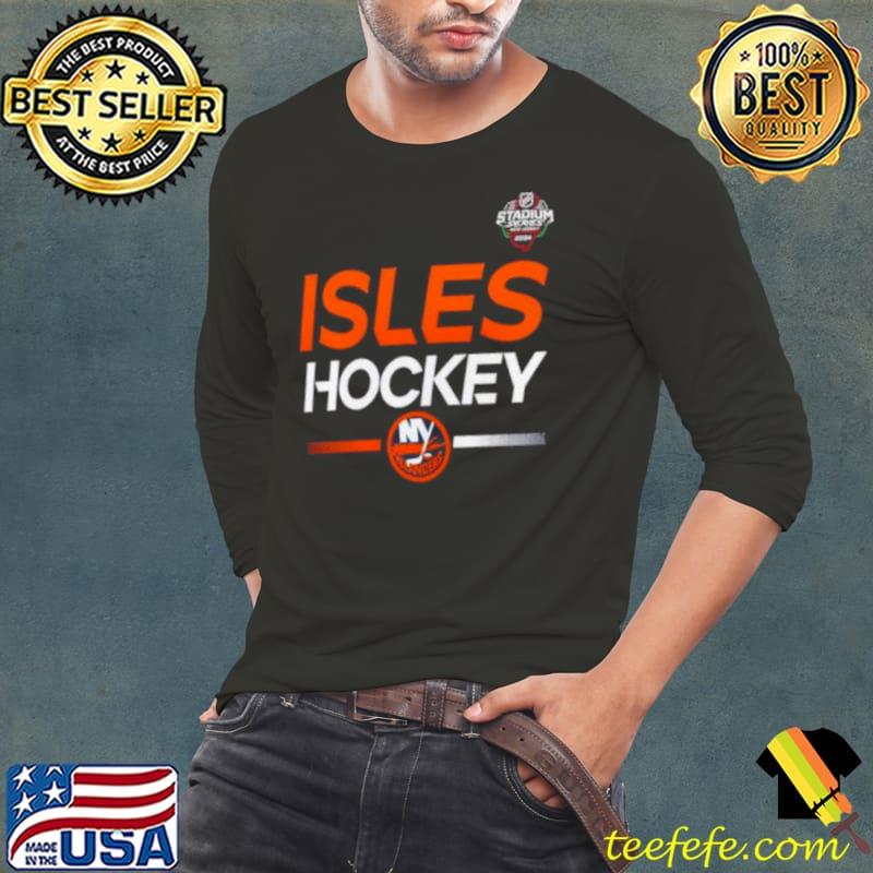 New York Islanders 2024 NHL Stadium Series Pro Shirt Long Sleeve Tee New York Islanders 2024 NHL Stadium Series Pro Shirt Long Sleeve Tee