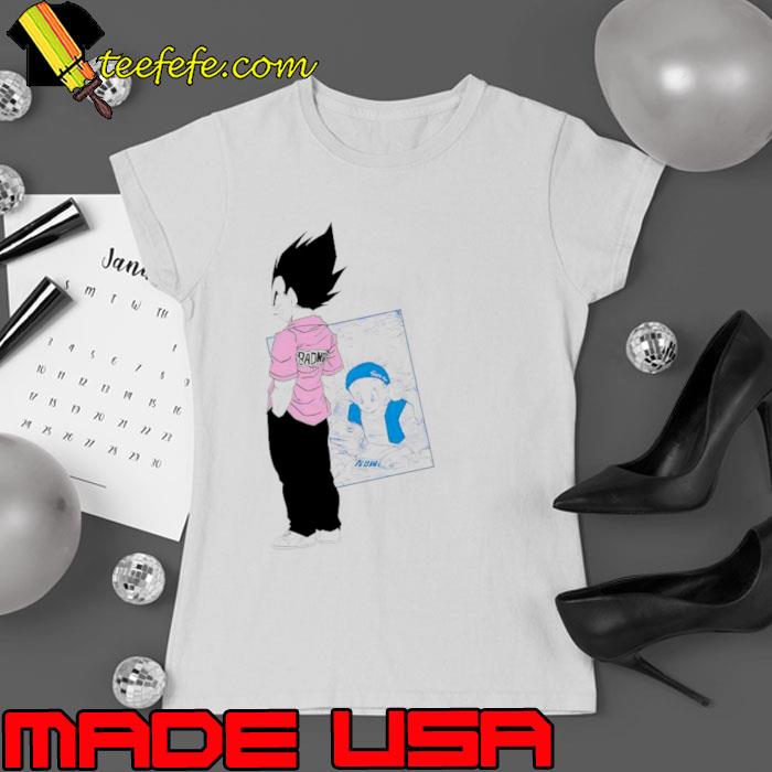 Nice dragonball Z Vegeta Bulma Sew Pink Badman shirt