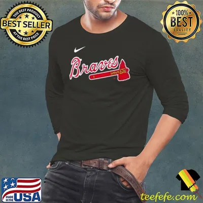 Nice eddie Rosario Atlanta Braves Nike Player Name & Number Shirt