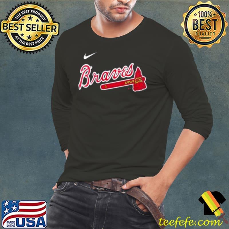 Nice eddie Rosario Atlanta Braves Nike Player Name & Number Shirt