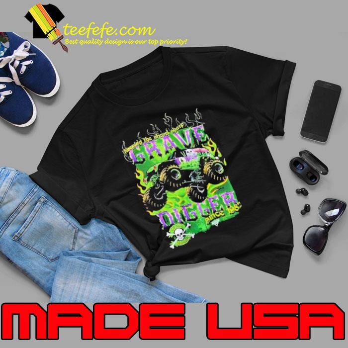 Nice monster Jam Grave Digger Keep Shovel Sharp s Unisex Nice monster Jam Grave Digger Keep Shovel Sharp s Unisex