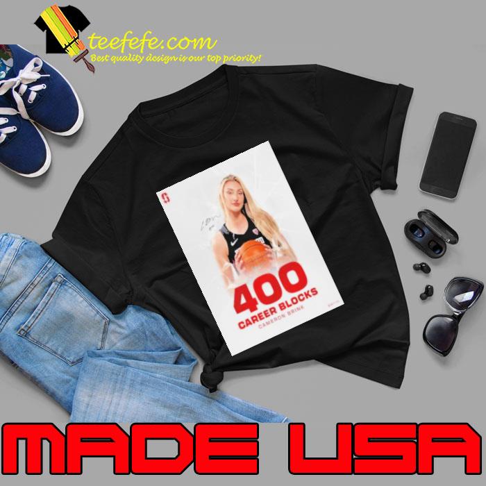 Nice more History For Cameron Brink Stanford Wbb Records 400 Career Blocks s Unisex Nice more History For Cameron Brink Stanford Wbb Records 400 Career Blocks s Unisex
