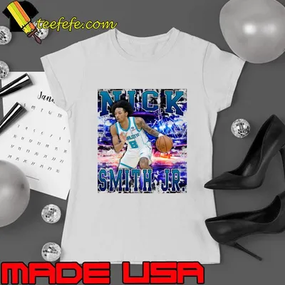 Nick Smith Jr. American professional basketball player for the Charlotte Hornets T-Shirt