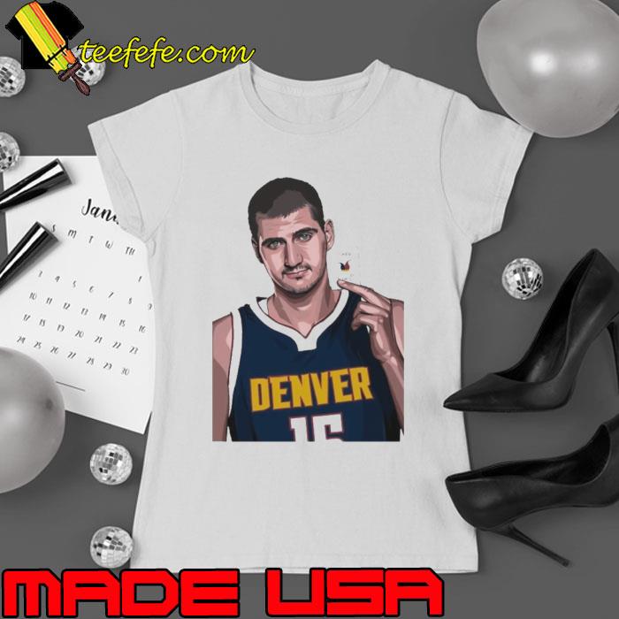 Nikola Jokic Jocker Card Denver Nuggets Player Shirt Nikola Jokic Jocker Card Denver Nuggets Player Shirt
