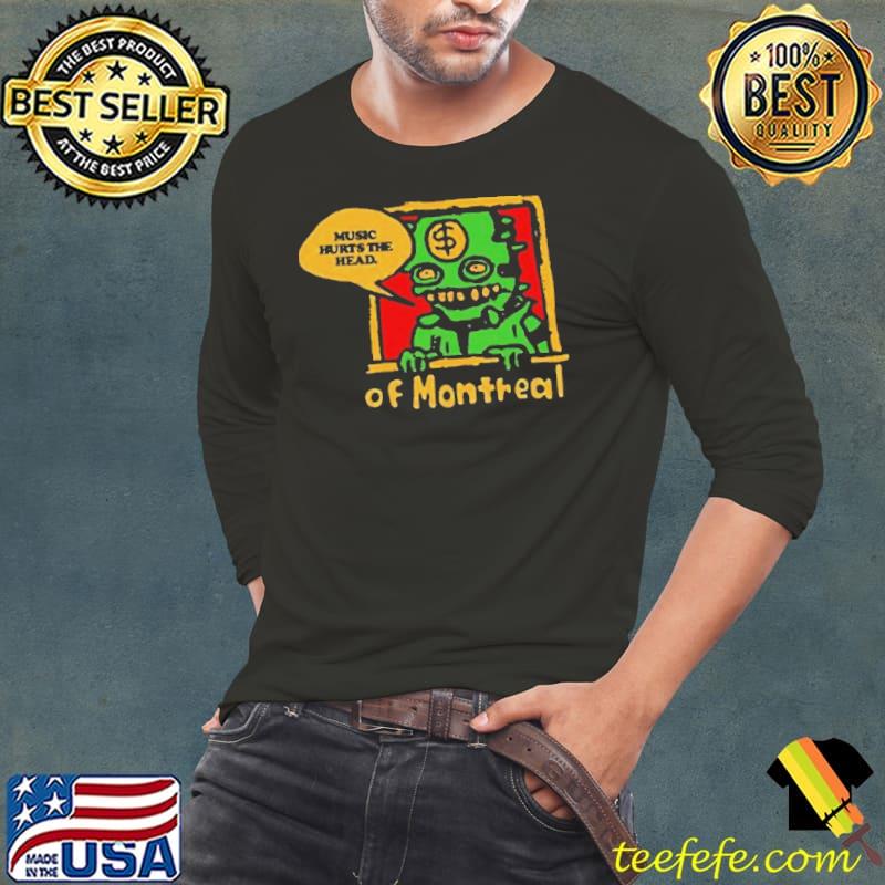 Of Montreal Music Hurts The Head Shirt