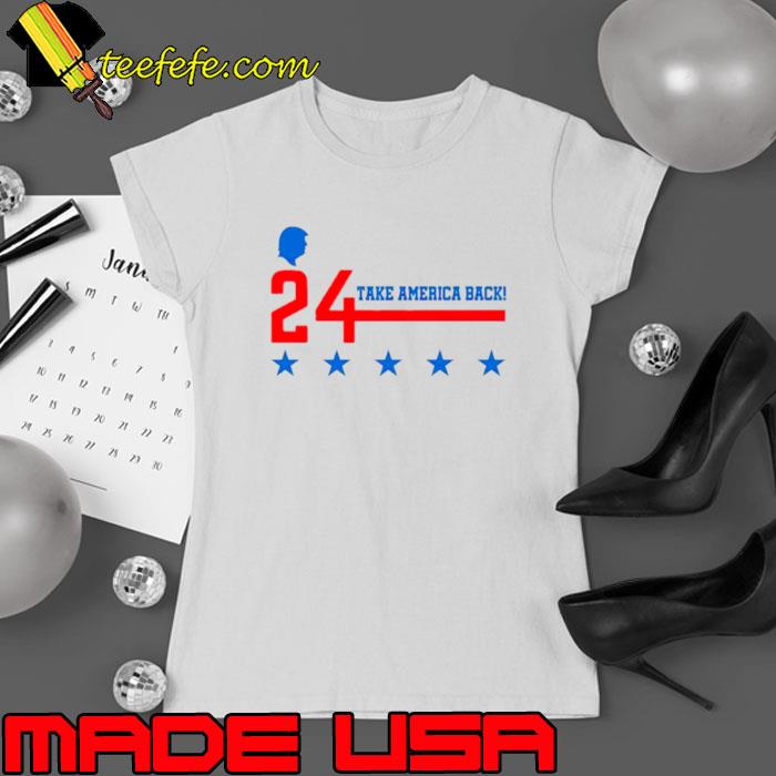 Official donald Trump 24 take America back shirt Official donald Trump 24 take America back shirt